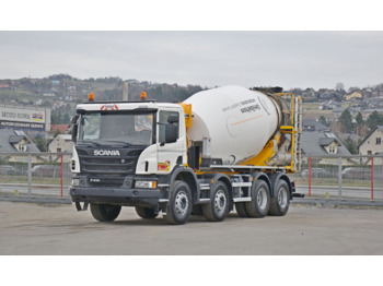 Concrete mixer truck Scania P 410* Betonmischer* 8x4: picture 2