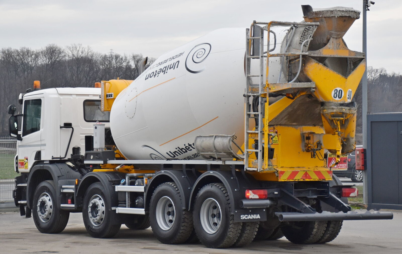 Concrete mixer truck Scania P 410* Betonmischer* 8x4: picture 4