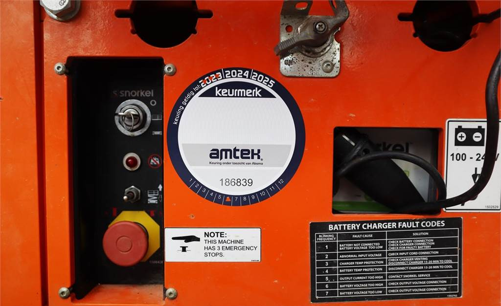 Scissor lift Snorkel S3219E Valid Inspection, *Guarantee! ,Electric, 8m: picture 10