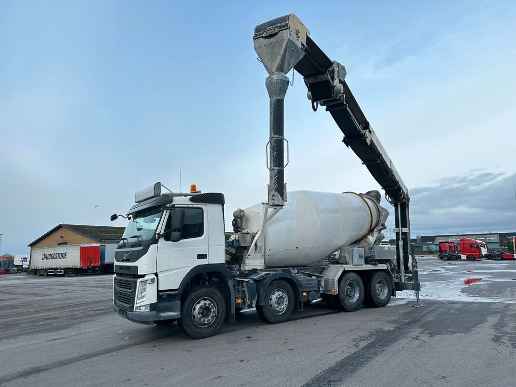 Concrete mixer truck Volvo 6 Stck. vorhanden FM 410 8x4 Liebherr Mixer 9 m3: picture 11