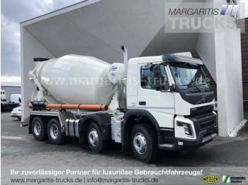 Concrete mixer truck Volvo FMX 410 8x4 EURO6 Stetter AM 9 FHC Ultra Eco: picture 1