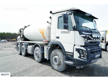 Concrete mixer truck Volvo FMX 8x4 Mixer Truck: picture 3