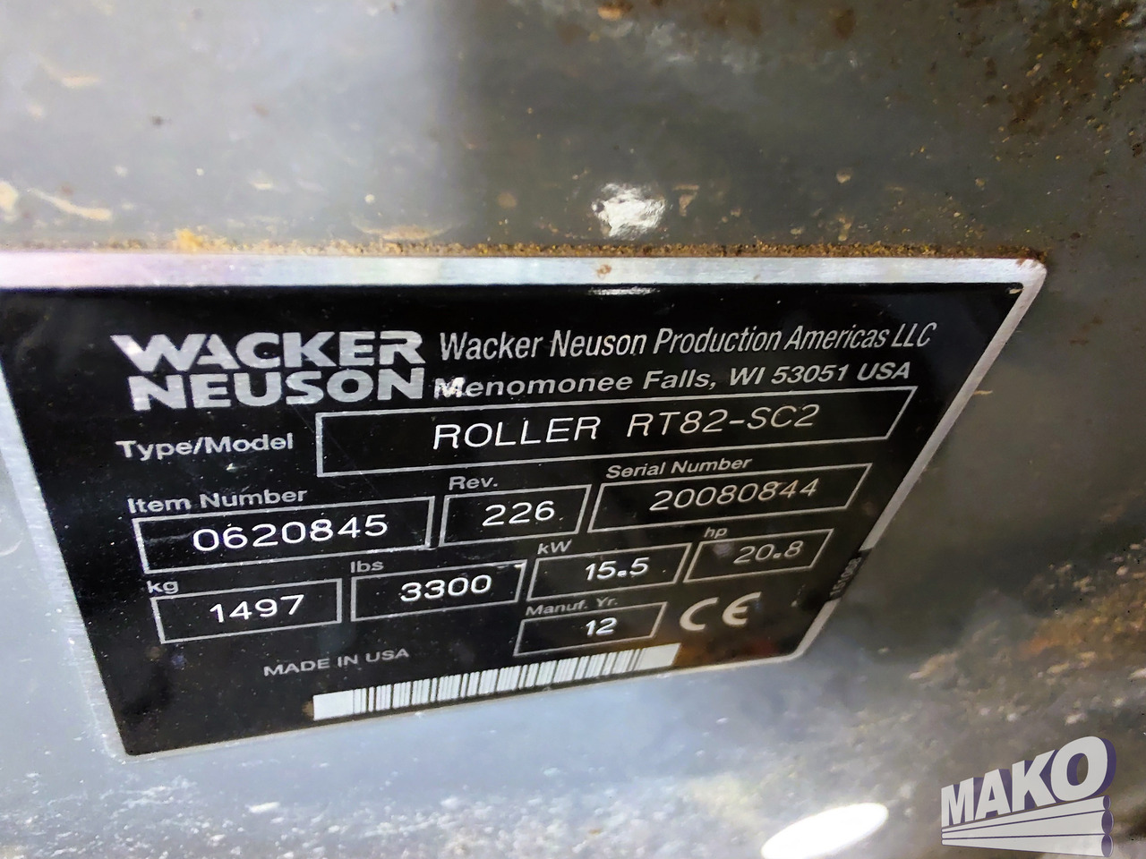 Mini roller Wacker Neuson RT 82 SC2: picture 9