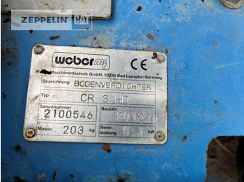 Vibratory plate Weber CR-3HD: picture 2
