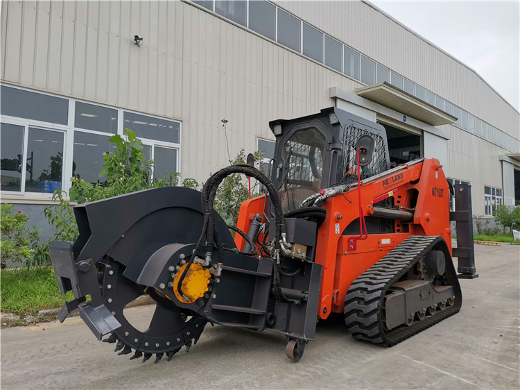 Trencher XCMG official X0305 road concrete asphalt rock disc trencher machine for skid steer: picture 7