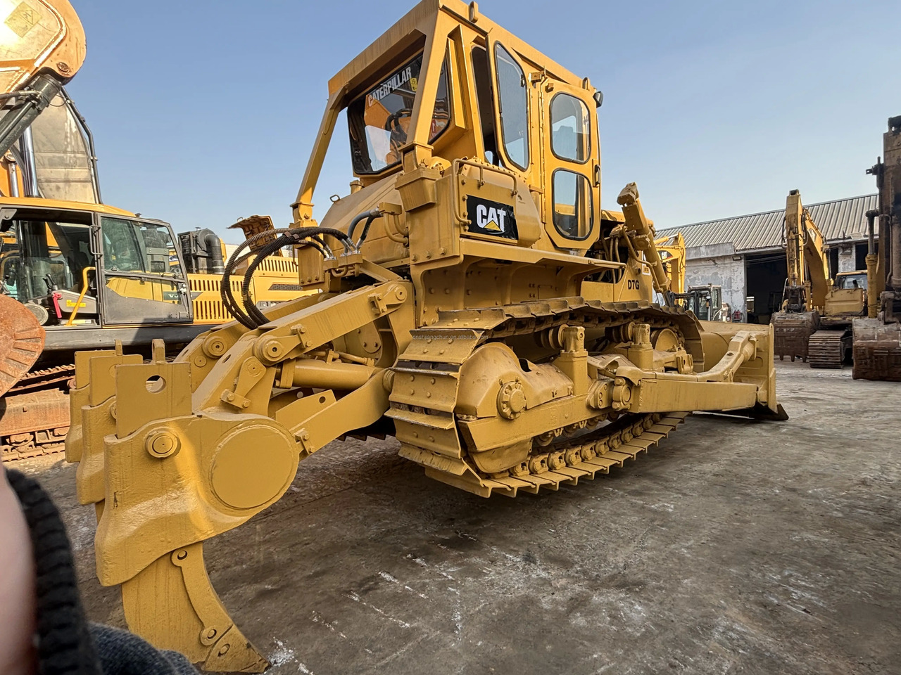 Bulldozer second hand bulldozer original from Japan Used CAT D7G bulldozer Original vehicle used Cater d7g bulldozer track: picture 6