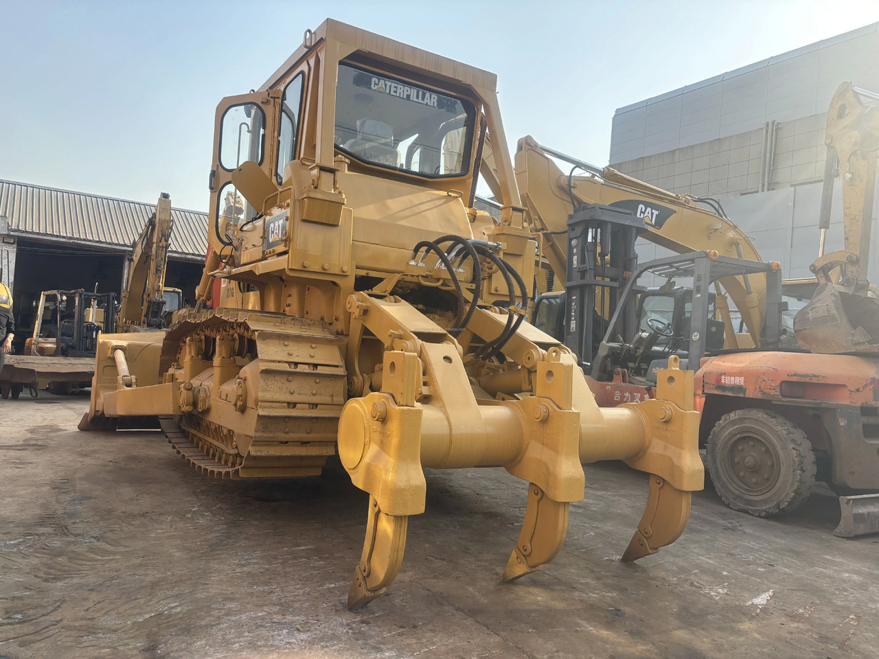 Bulldozer second hand bulldozer original from Japan Used CAT D7G bulldozer Original vehicle used Cater d7g bulldozer track: picture 4