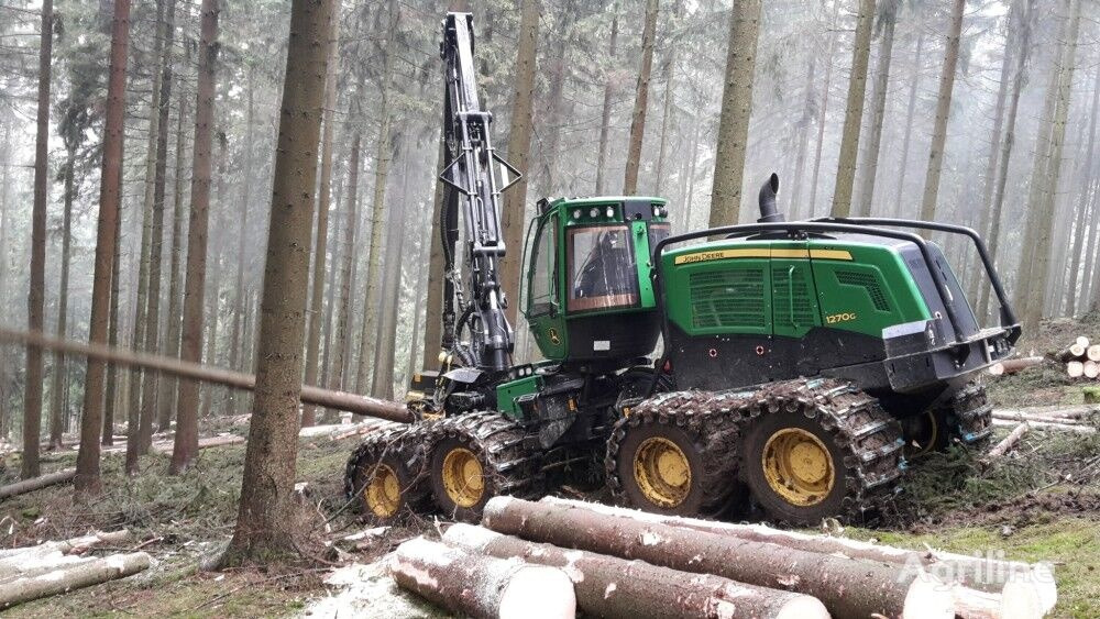Forestry harvester John Deere 1270G 8WD: picture 4