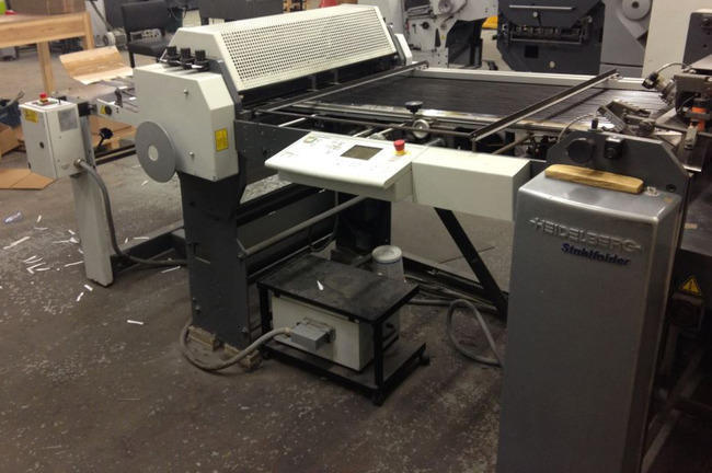 Printing machinery Stahl FFH 82 Rill- und Falzmaschine: picture 4