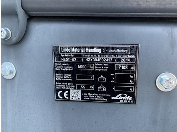 LPG forklift Linde H50T-02: picture 4