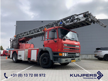 Fire truck DAF 2500 / Magirus Ladder 30 mtr + Korf / Ladder Truck - Arbeitsbuhne / Fire Truck: picture 1