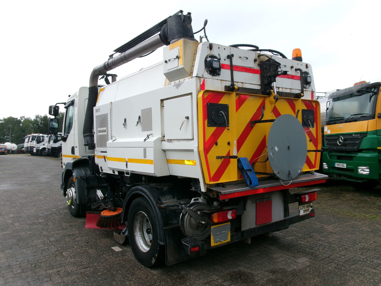 Vacuum truck D.A.F. LF 55.220 4x2 Scarab sweeper: picture 3