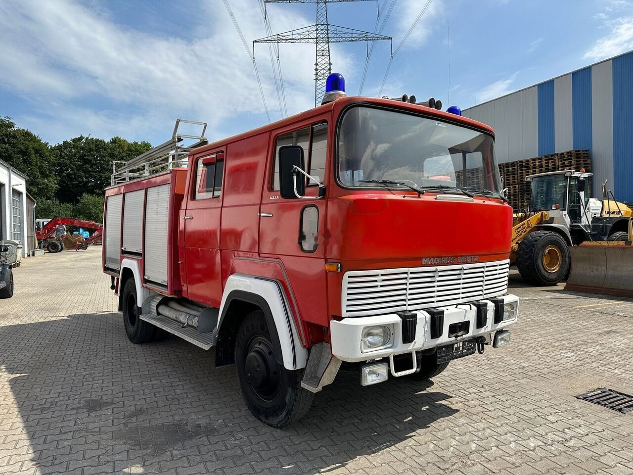 Fire truck Magirus-Deutz 170 D11 Feuerwehrauto H-Zulassung 4x4: picture 4
