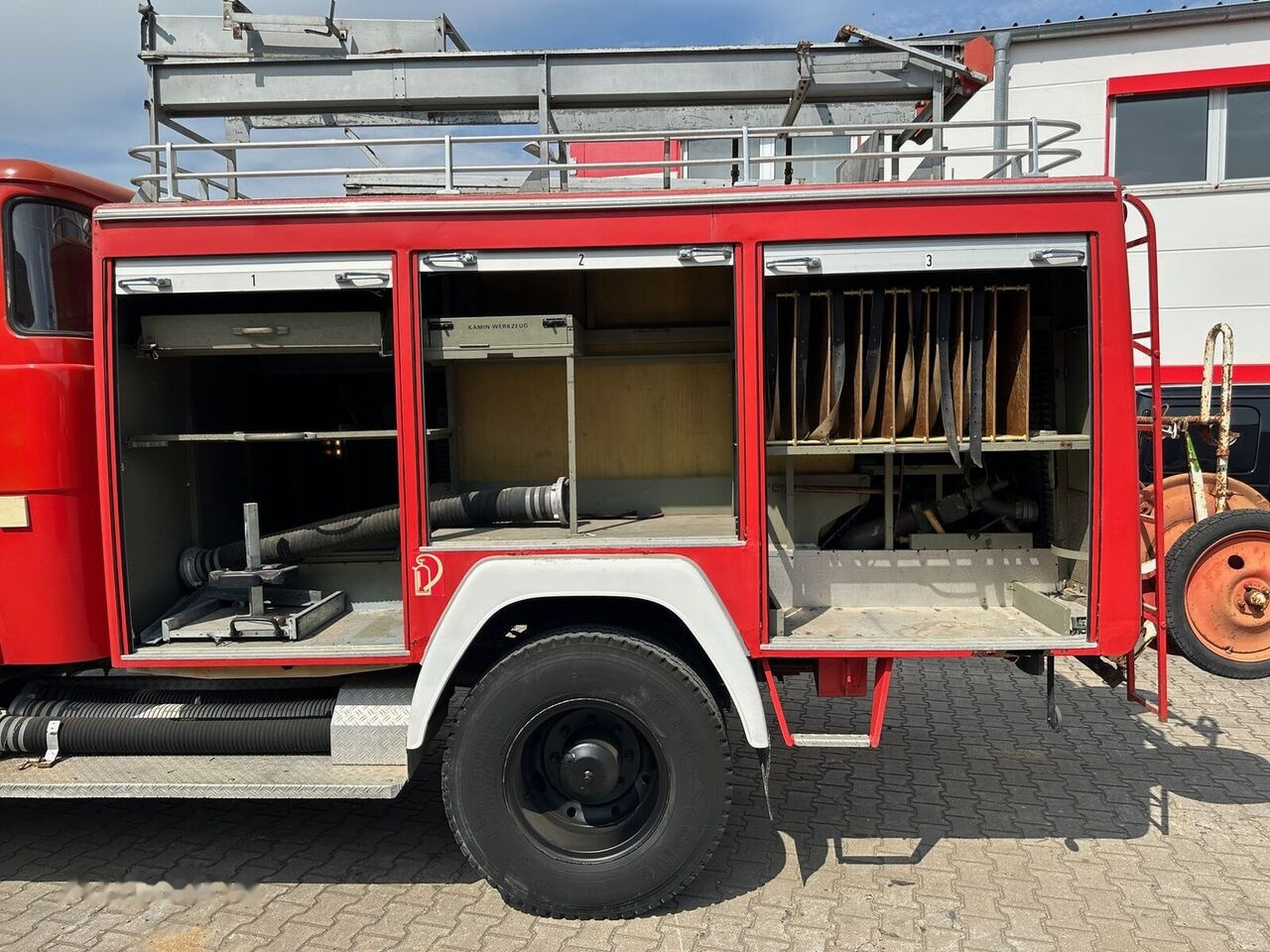 Fire truck Magirus-Deutz 170 D11 Feuerwehrauto H-Zulassung 4x4: picture 9