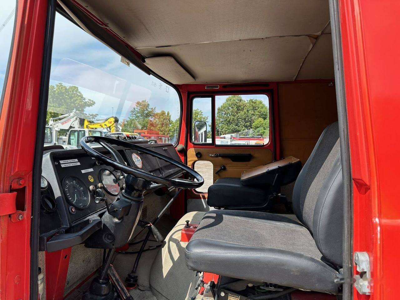 Fire truck Magirus-Deutz 170 D11 Feuerwehrauto H-Zulassung 4x4: picture 14
