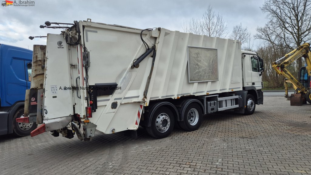 Garbage truck for transportation of garbage Mercedes-Benz 2532 L 6X2 FAUN Variopress 524, Lift-Lenkachse: picture 13