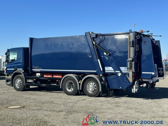 Garbage truck for transportation of garbage Scania P320 6x2 Faun Variopress 22m³+Zoeller Schüttung: picture 10