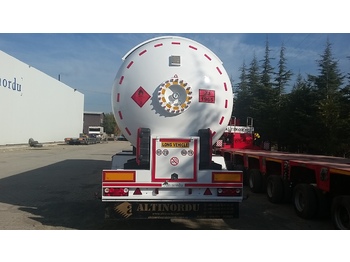 Tank semi-trailer for transportation of gas ALTINORDU PRODUCER SINCE 1973, LPG/GPL/GAS TRANSPORT TANK 2 AXLE , 57 m3: picture 1