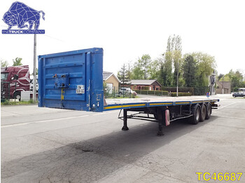 Dropside/ Flatbed semi-trailer Benalu Benalu_OPTILINER Flatbed: picture 1