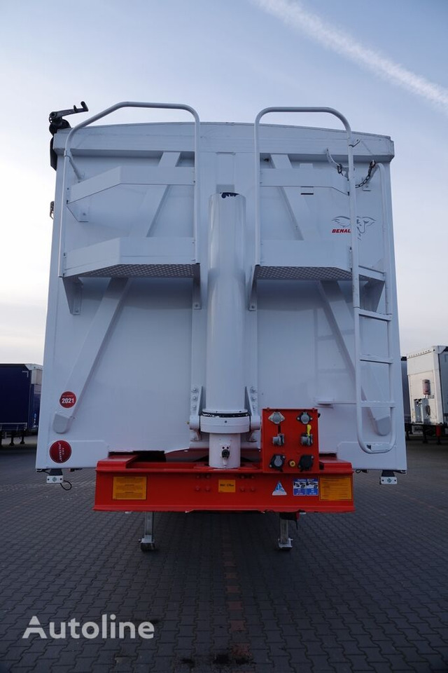 Tipper semi-trailer Benalu WYWROTKA 62 m3 / WAGA : 5900 KG / 2021 ROK: picture 9