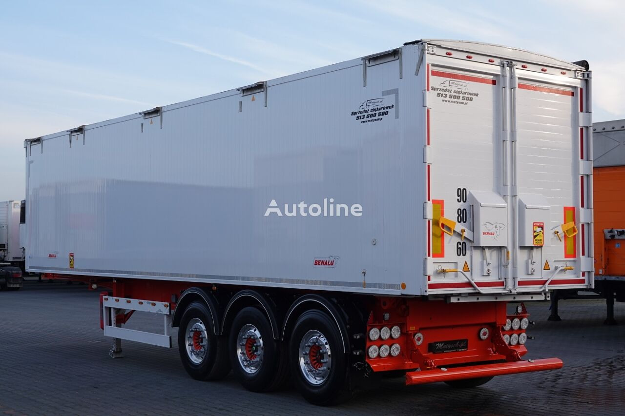 Tipper semi-trailer Benalu WYWROTKA 62 m3 / WAGA : 5900 KG / 2021 ROK: picture 4