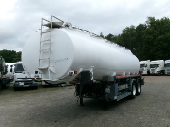 Tank semi-trailer for transportation of fuel Caldal Fuel tank alu 25 m3 / 6 comp + pump: picture 1