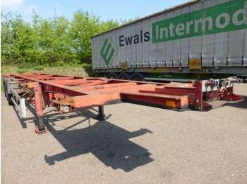 Container transporter/ Swap body semi-trailer DESOT OPP/3AT/38: picture 1