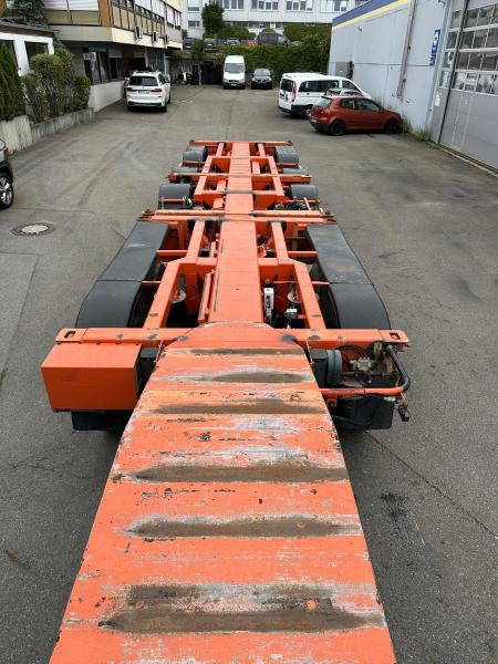 Container transporter/ Swap body semi-trailer DTEC Containerchassis 5- Achser Combitrailer teilbar: picture 10