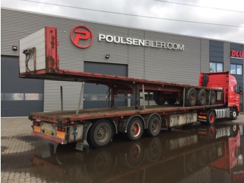 HRD HRD  3 aksl. - Dropside/ Flatbed semi-trailer