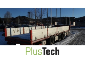 HRD Jumbosemi - Dropside/ Flatbed semi-trailer