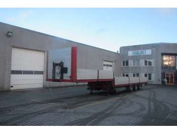 HRD Nedbygget med sider - Dropside/ Flatbed semi-trailer