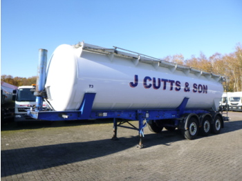 Tank semi-trailer for transportation of flour Feldbinder Powder tank alu 42 m3 (tipping): picture 1