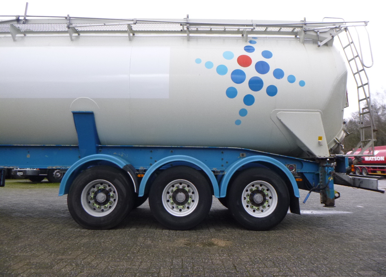 Tank semi-trailer for transportation of flour Feldbinder Powder tank alu 60 m3 (tipping): picture 5