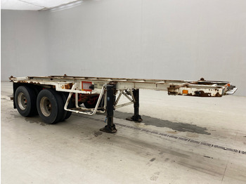 Container transporter/ Swap body semi-trailer Flandria Skelet 20 ft: picture 3