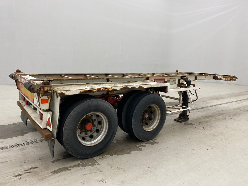 Container transporter/ Swap body semi-trailer Flandria Skelet 20 ft: picture 5