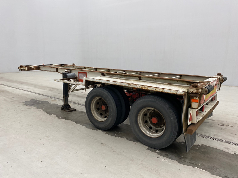 Container transporter/ Swap body semi-trailer Flandria Skelet 20 ft: picture 8