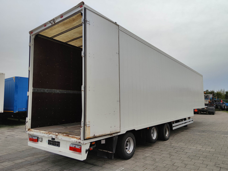 Closed box semi-trailer Floor FLSDO-12 Gesloten Semi dieplader - Smit Aluminiumopbouw - Stuur-as - Lift-as - New Paint - 06/2024APK - TOP!! (O1623): picture 4