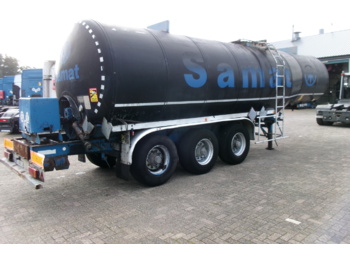 Tank semi-trailer for transportation of bitumen Fruehauf Bitumen tank inox 31 m3 / 1 comp + mixer & engine: picture 4