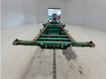 Container transporter/ Swap body semi-trailer Fruehauf Skelet 2 x 20-40 ft: picture 2