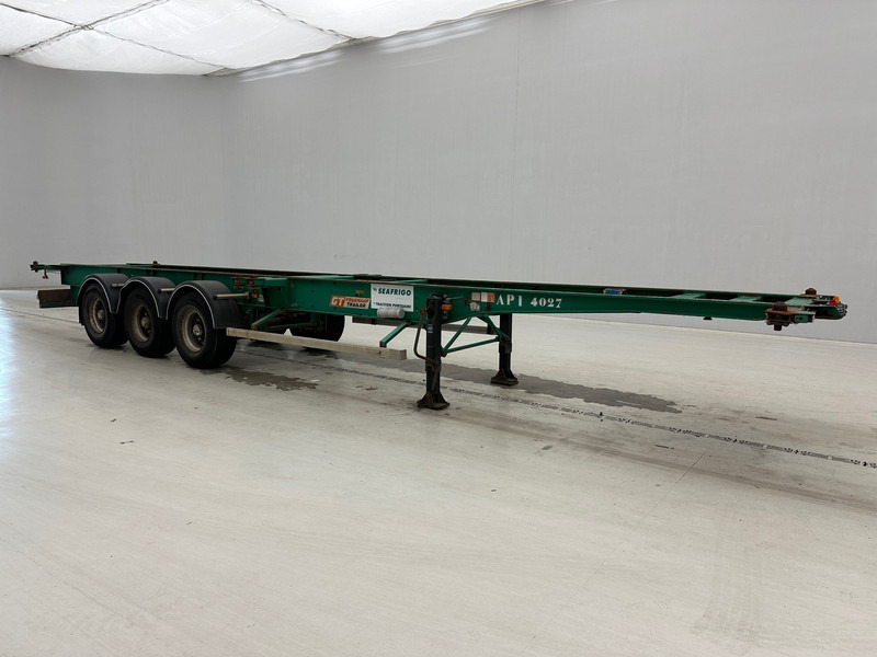 Container transporter/ Swap body semi-trailer Fruehauf Skelet 2 x 20-40 ft: picture 3