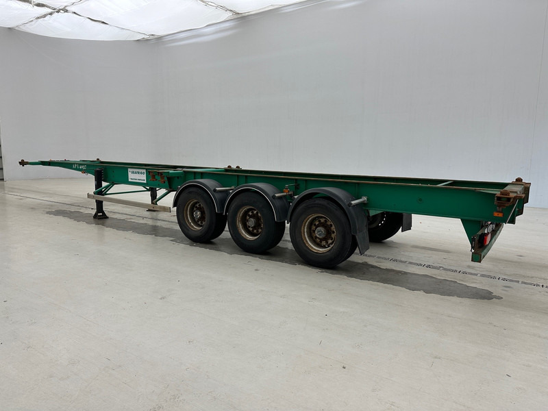 Container transporter/ Swap body semi-trailer Fruehauf Skelet 2 x 20-40 ft: picture 8