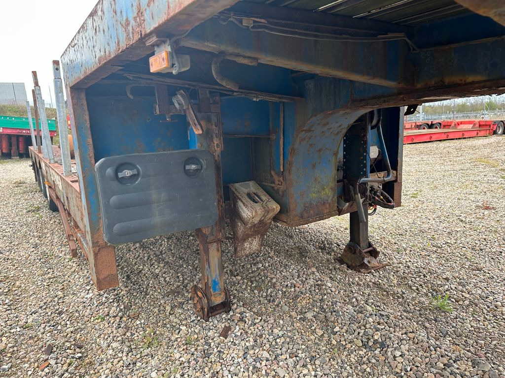 Low loader semi-trailer Goldhofer Danson Tieflader / ausziehbar: picture 2