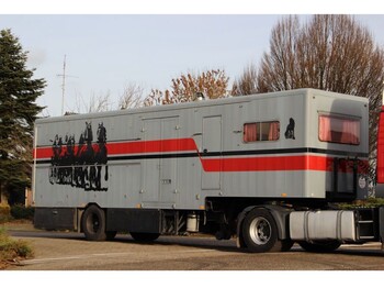 Livestock semi-trailer Groenewegen HORSE TRUCK LIVING!!: picture 1