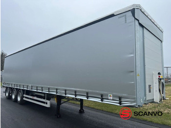 Curtainsider semi-trailer Hangler SDS-H 450 NORDIC - hævetag - hæve aksel - truck beslag: picture 2