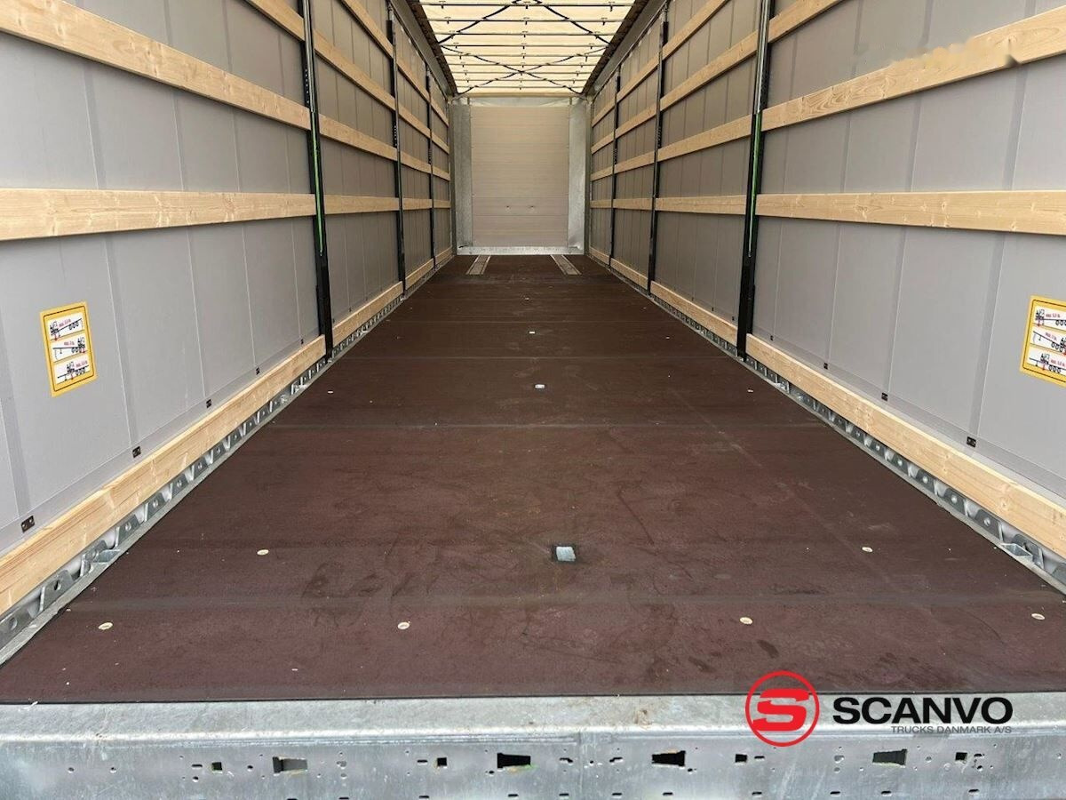 Curtainsider semi-trailer Hangler SDS-H 450 NORDIC - hævetag - hæve aksel - truck beslag: picture 9