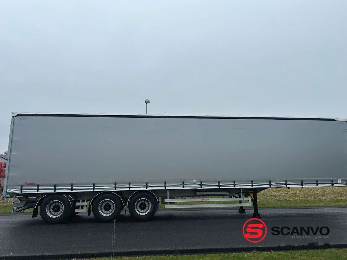 Curtainsider semi-trailer Hangler SDS-H 450 NORDIC - hævetag - hæve aksel - truck beslag: picture 3