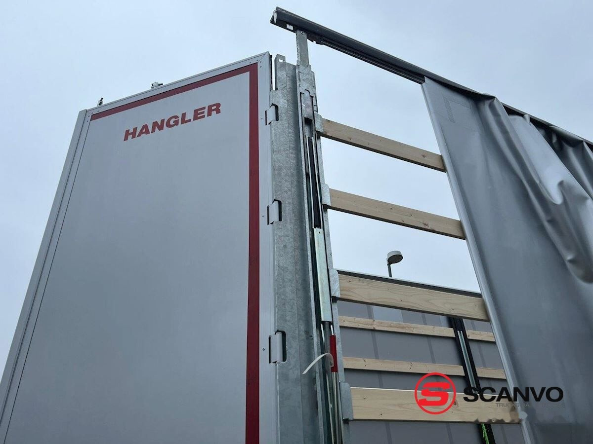 Curtainsider semi-trailer Hangler SDS-H 450 NORDIC - hævetag - hæve aksel - truck beslag: picture 14
