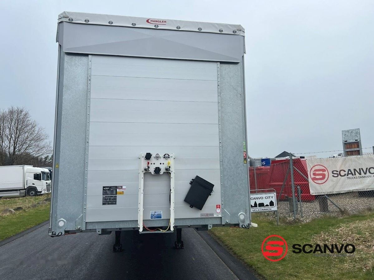 Curtainsider semi-trailer Hangler SDS-H 450 NORDIC - hævetag - hæve aksel - truck beslag: picture 6