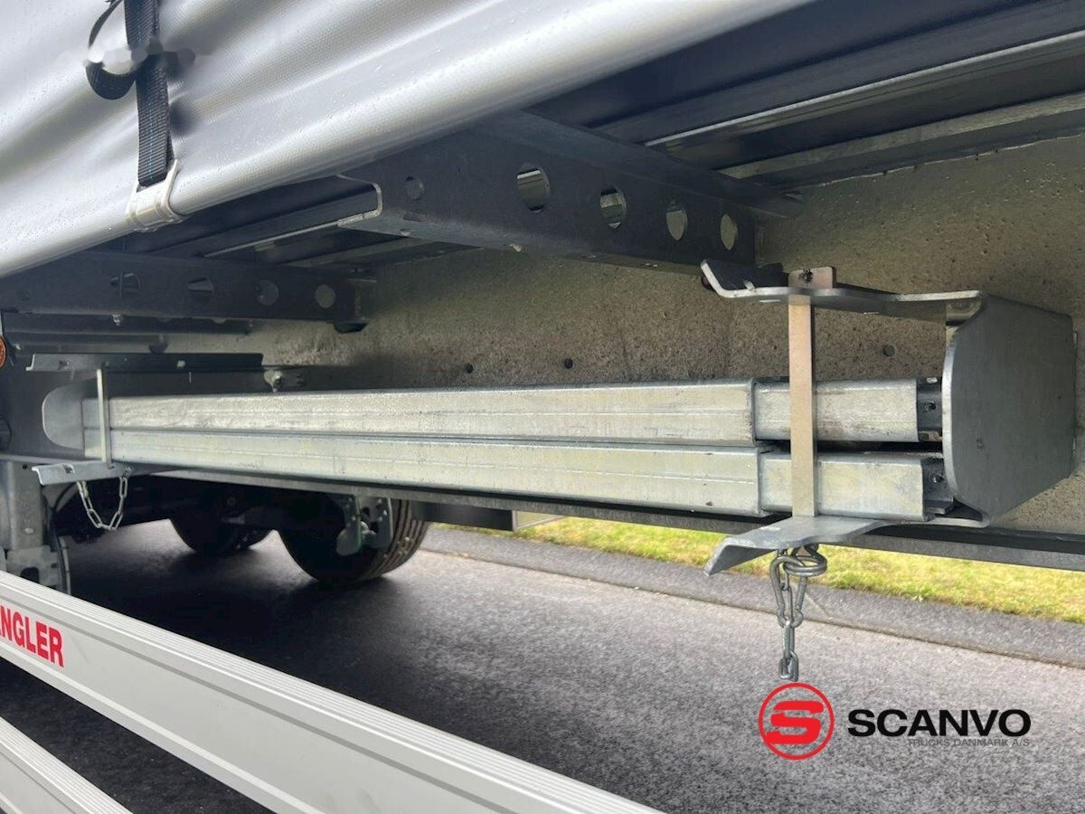 Curtainsider semi-trailer Hangler SDS-H 450 NORDIC - hævetag - hæve aksel - truck beslag: picture 24
