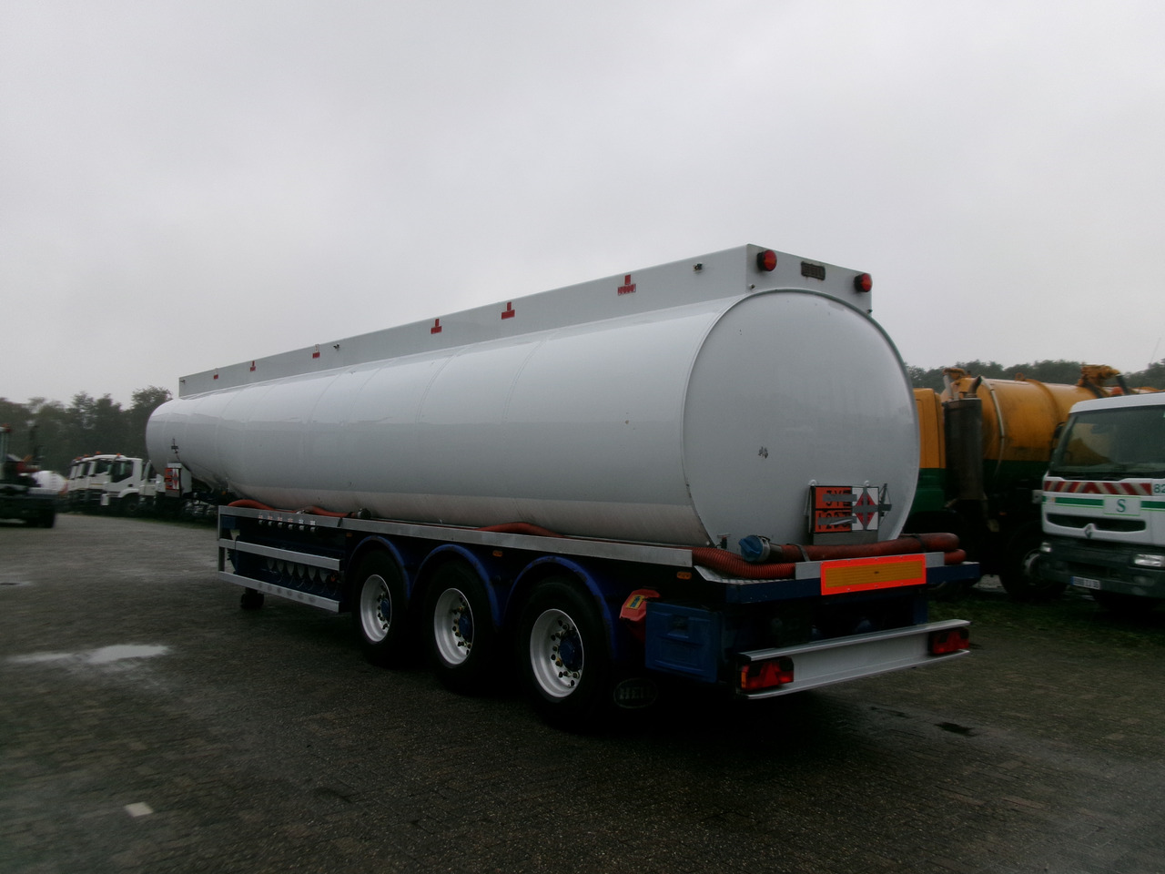Tank semi-trailer for transportation of fuel Heil / Thompson Fuel tank alu 45 m3 / 6 comp + pump / ADR 13/12/2023: picture 3